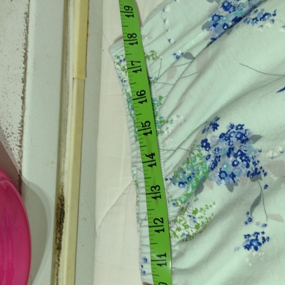 Floral Adonna cutoff pajamas, sz XXL - Picture 11 of 15